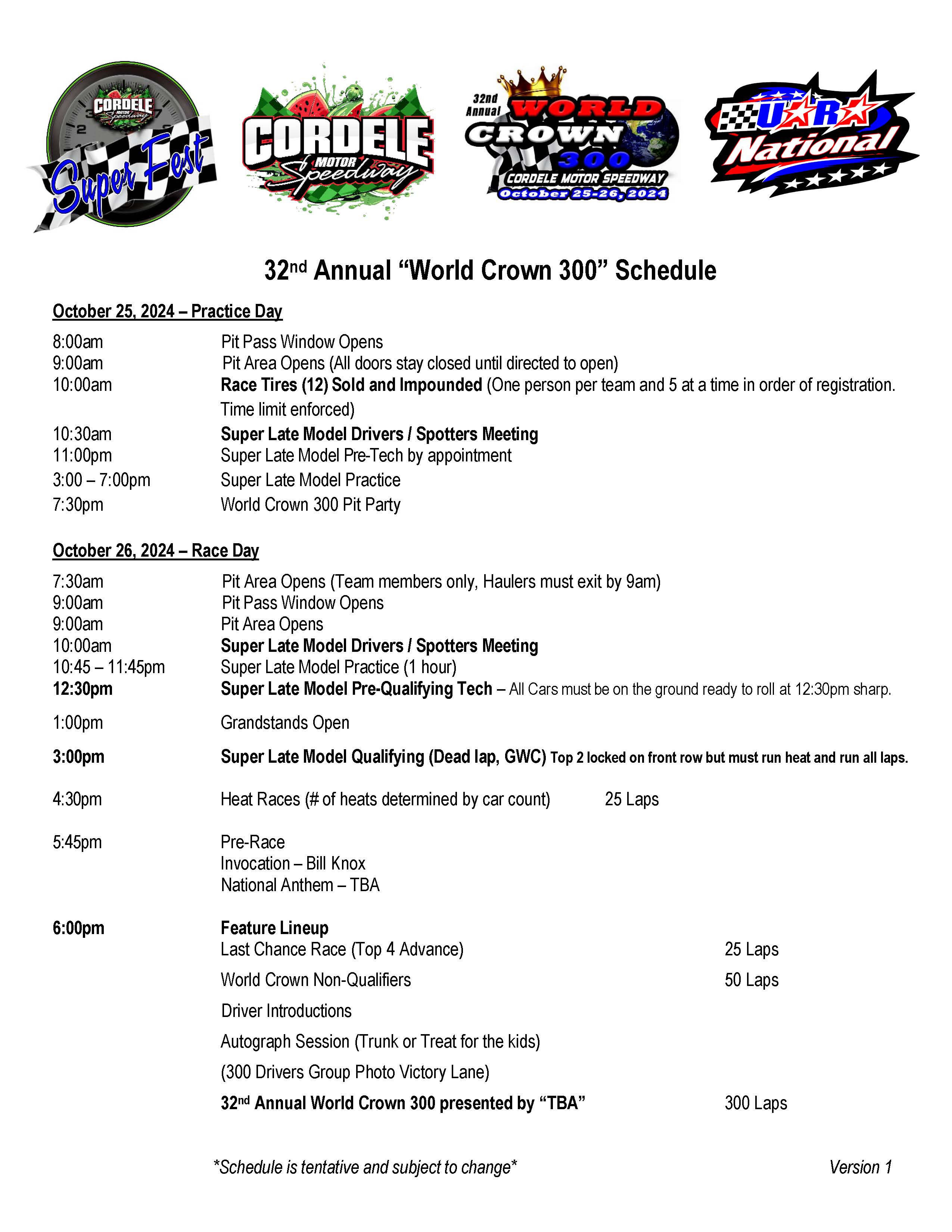 32nd Annual World Crown 300