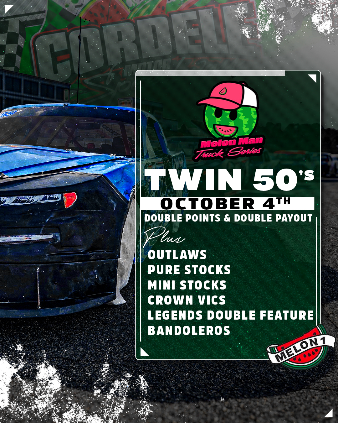 Melon Man Twin 50's